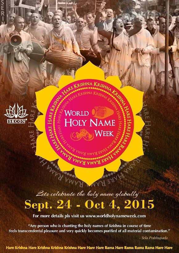 World Holy Name Week 2015