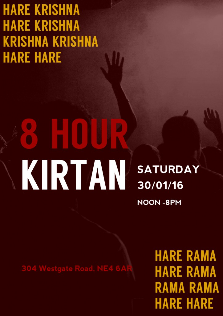 8 Hour Kirtan Jan 16